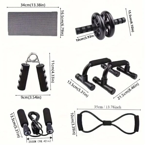 Home Workout Kit – Strength & Conditioning (7pcs) - Image 3