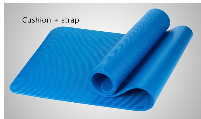 Eco-Friendly NBR Yoga Mat – Thick, Non-Slip Fitness Mat for Home & Gym Workouts - Image 3