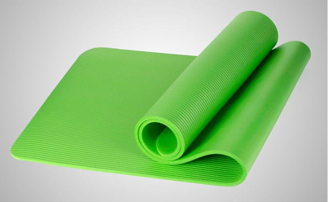 Eco-Friendly NBR Yoga Mat – Thick, Non-Slip Fitness Mat for Home & Gym Workouts - Image 4
