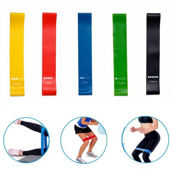 Yoga Resistance Bands Set – Elastic Workout Bands for Strength, Pilates & Rehab Training - Image 5
