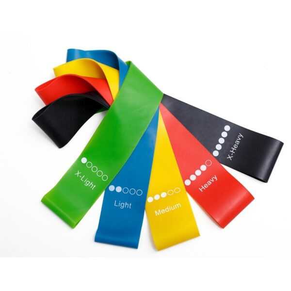 Yoga Resistance Bands Set – Elastic Workout Bands for Strength, Pilates & Rehab Training - Image 9