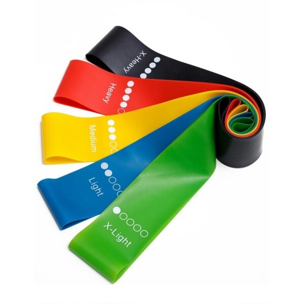 Yoga Resistance Bands Set – Elastic Workout Bands for Strength, Pilates & Rehab Training - Image 7