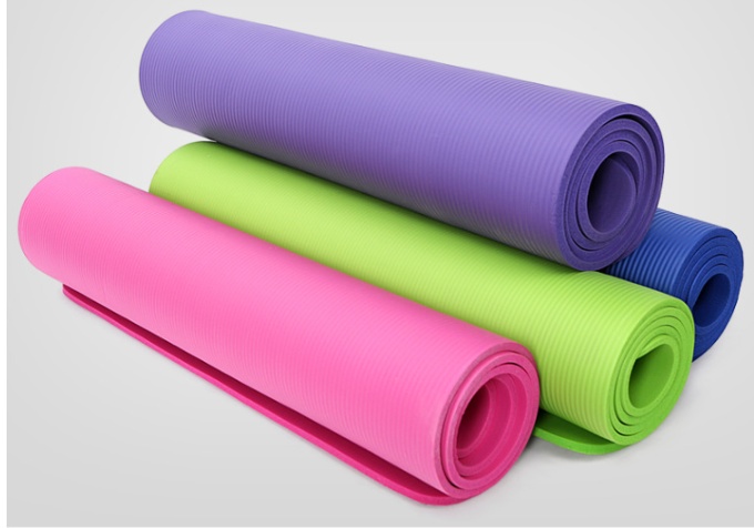 Eco-Friendly NBR Yoga Mat – Thick, Non-Slip Fitness Mat for Home & Gym Workouts - Image 9
