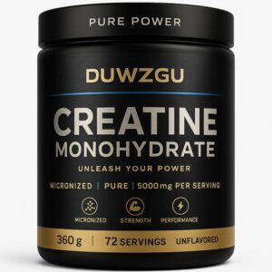 Creatine Monohydrate Powder – 5g Pure Micronized Creatine per Serving