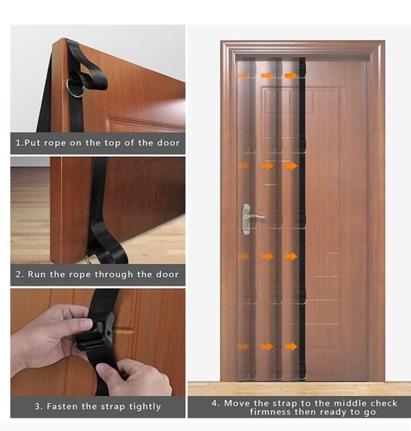 Home Fitness Multi-point Anchor Fitness Accessories Portable Door Strap - Image 4